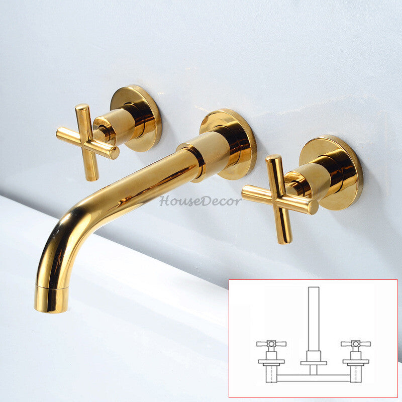 Modern bath shower mixer tap wall mounted design detail view