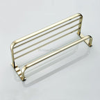 Gold towel rack wall mounted design additional view