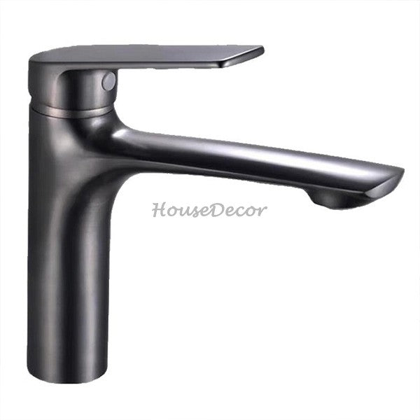 Modern Brass bath shower mixer tap single lever control main view