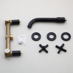 Brass bath shower mixer tap wall mounted design additional view