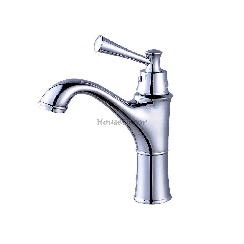 Modern Brass bath shower mixer tap single lever control additional view