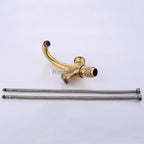 Antique Brass bath shower mixer tap detailed product view additional view