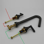 Modern bath shower mixer tap swivel spout additional view