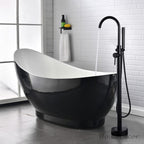 Modern bath shower mixer tap handheld shower set additional view