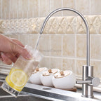 Modern kitchen sink mixer tap detailed product view main view