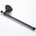 Bronze Brass towel rack wall mounted design detail view