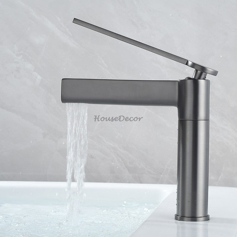 Chrome bath shower mixer tap single lever control additional view