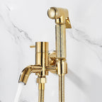 Brass shower head detailed product view detail view