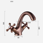 Polished Brass bath shower mixer tap detailed product view detail view