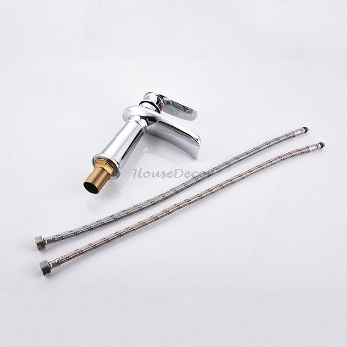 Modern bath shower mixer tap waterfall spout additional view