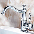 Modern bath shower mixer tap swivel spout main view