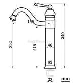 Black Brass bath shower mixer tap swivel spout additional view