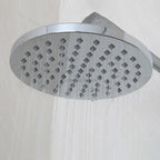 Chrome shower head detailed product view main view