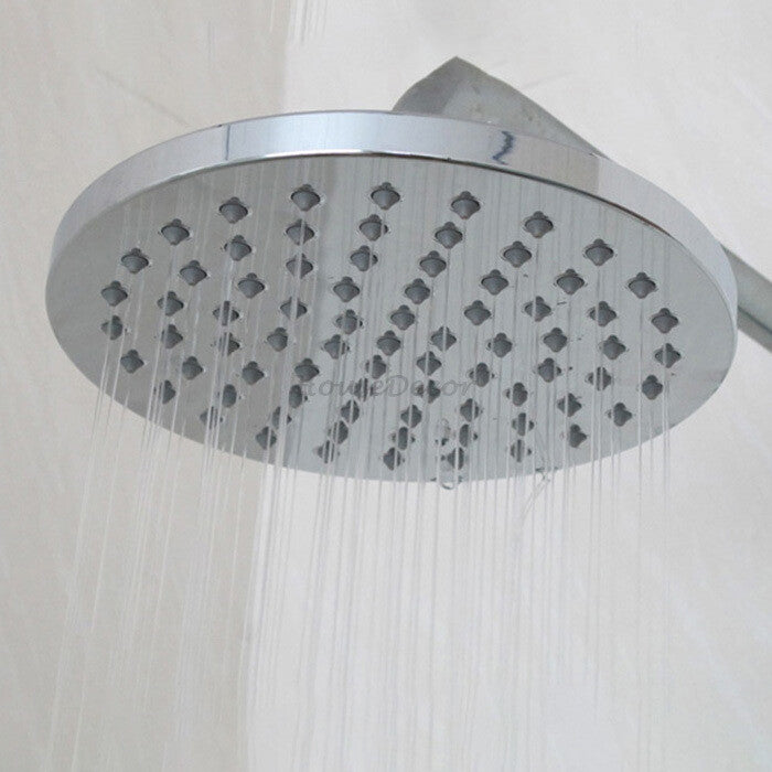 Chrome shower head detailed product view main view