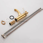 Antique Brass bath shower mixer tap detailed product view additional view