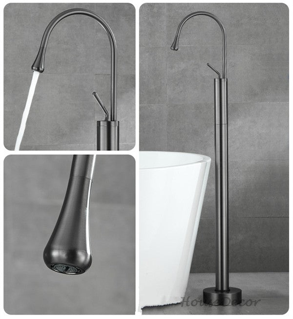 Modern bath shower mixer tap single lever control additional view