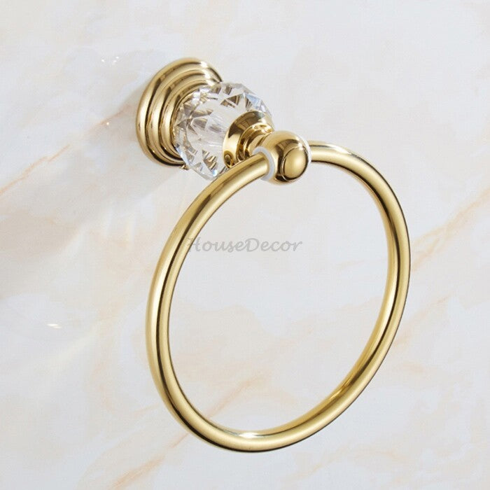 Modern towel ring wall mounted design additional view