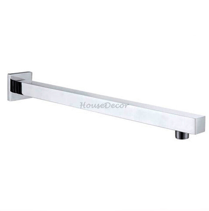 Chrome shower head wall mounted design main view