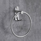Modern Stainless Steel towel ring detailed product view detail view