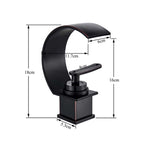 Modern bath shower mixer tap waterfall spout additional view