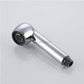 Chrome bath shower mixer tap pull out spray main view