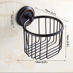 Modern toilet paper holder wall mounted design additional view