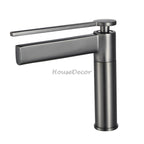 Chrome bath shower mixer tap single lever control additional view