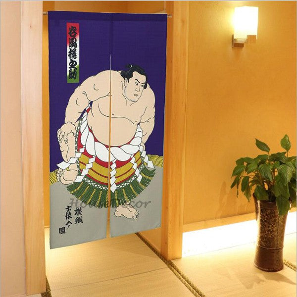 Modern Fabric doorway curtain room divider design main view
