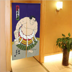 Modern Fabric doorway curtain room divider design main view