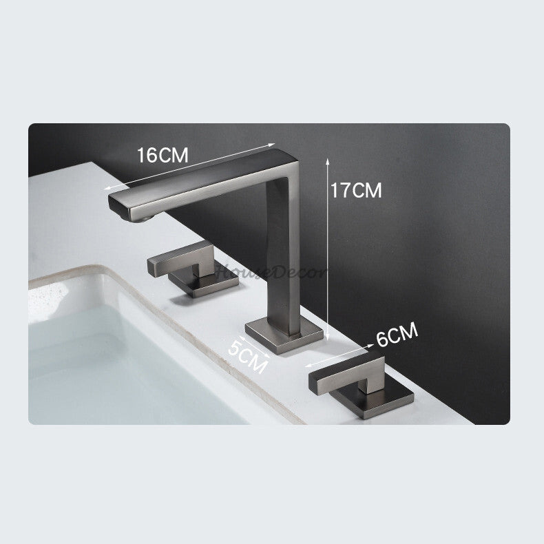 Modern bath shower mixer tap deck mounted design additional view