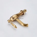 Antique Brass bath shower mixer tap single lever control additional view