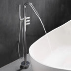 Modern bath shower mixer tap floor mounted design main view