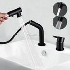 Modern bath shower mixer tap pull out spray additional view