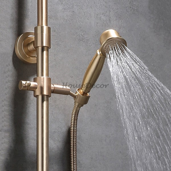Modern Brass bath shower mixer tap wall mounted design additional view