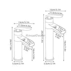 Modern bath shower mixer tap waterfall spout additional view