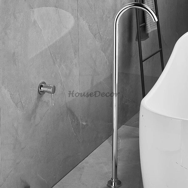Modern bath shower mixer tap single lever control additional view
