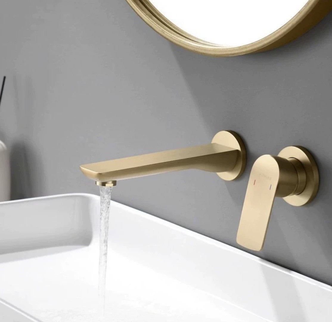 Modern bath shower mixer tap wall mounted design additional view
