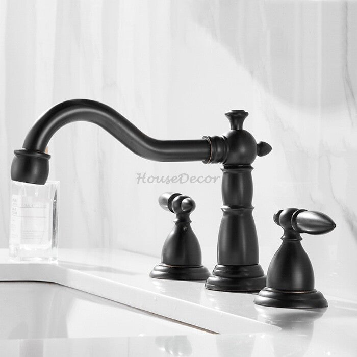 Modern bath shower mixer tap deck mounted design additional view