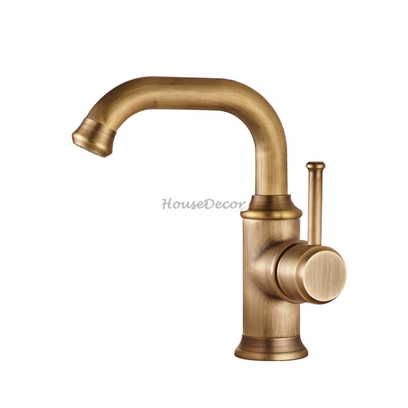 Modern bath shower mixer tap swivel spout detail view