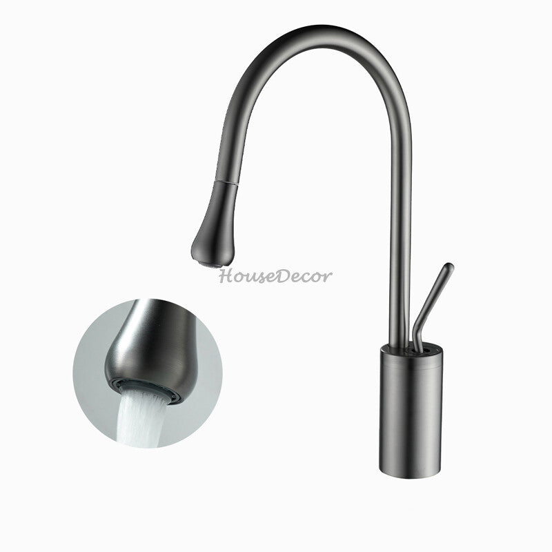 Modern bath shower mixer tap pull out spray additional view