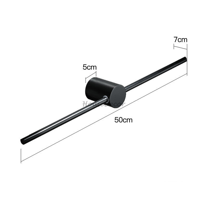 Brass towel rack wall mounted design detail view