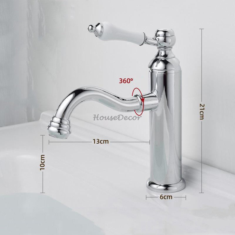 Modern bath shower mixer tap swivel spout additional view