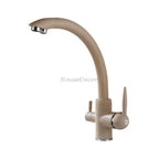 Modern kitchen sink mixer tap detailed product view main view