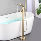 Modern bath shower mixer tap waterfall spout additional view