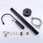 Modern bath shower mixer tap single lever control additional view