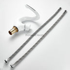 Brass bath shower mixer tap waterfall spout additional view