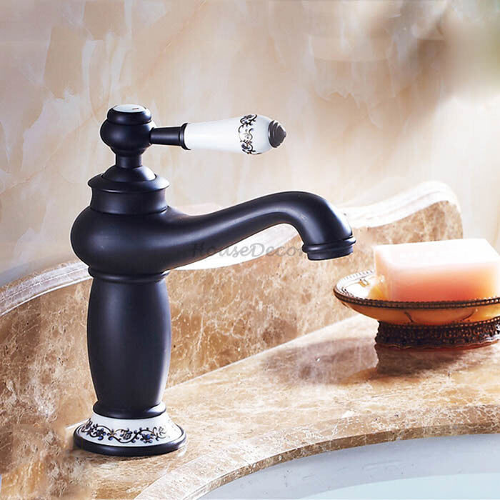 Black Brass bath shower mixer tap detailed product view main view