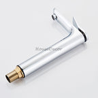 Modern Brass bath shower mixer tap single lever control additional view