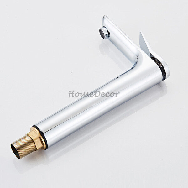 Modern Brass bath shower mixer tap single lever control additional view