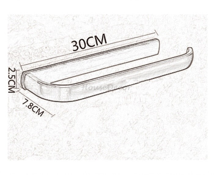 Modern towel rack wall mounted design additional view